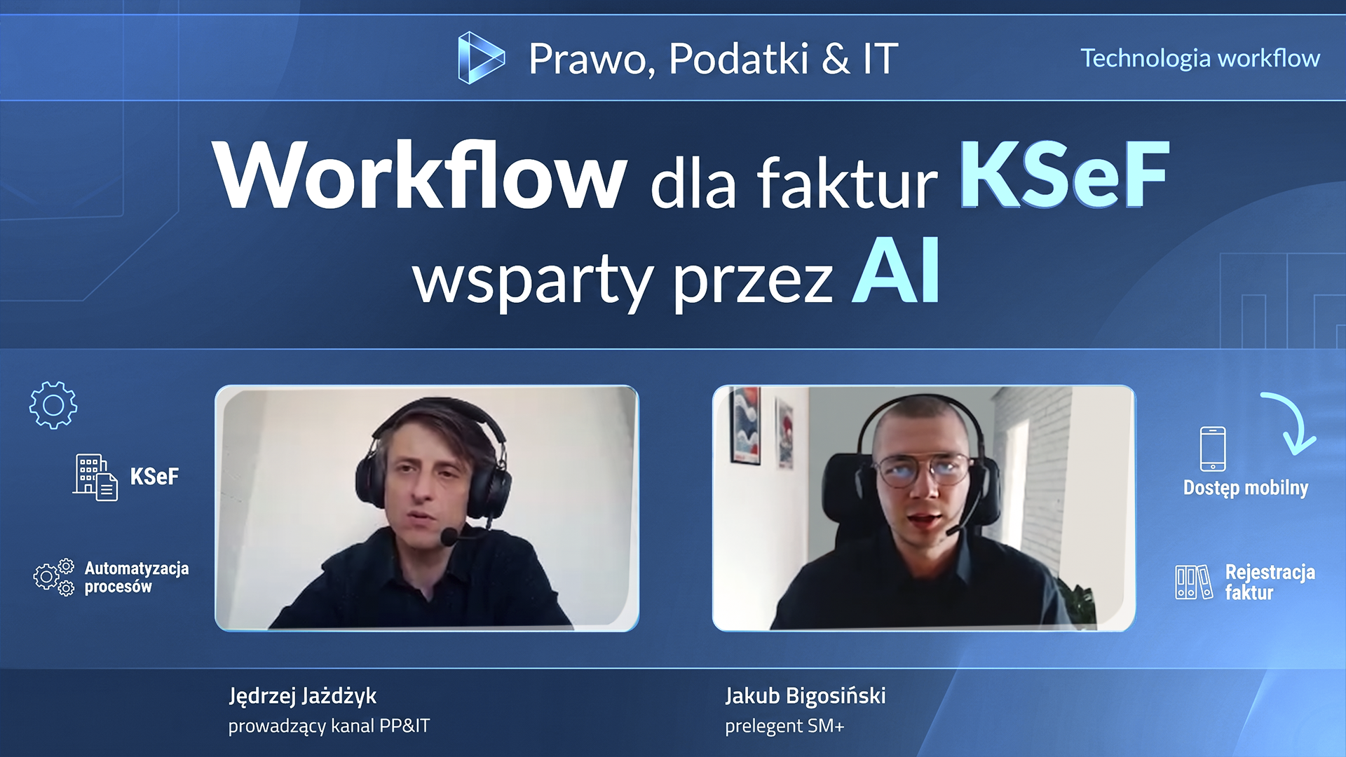 Webinar z technologią workflow: Obieg faktur zakupowych, KSeF i wsparcie AI